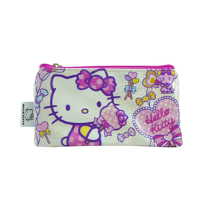ست 12 در 1 کوله پشتی چرخدار 40 سانتی هلو کیتی مدل Rainbow Max - Backpack - Trolly Bag - Promotion Items 12 in 1 - Hello Kitty _کیف مدرسه
